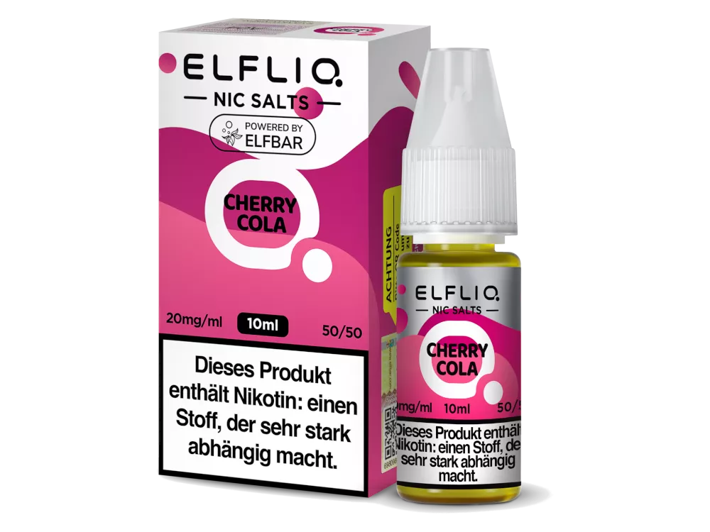 Elfliq Nikotinsalz Liquid Cherry Cola 10mg/ml 10ml