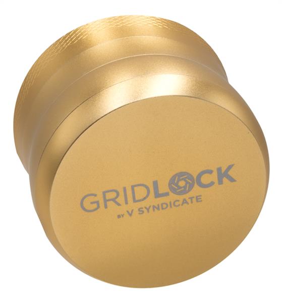 V-Syndicate Grinder Gridlock Metall Gold 4-teilig 72mm