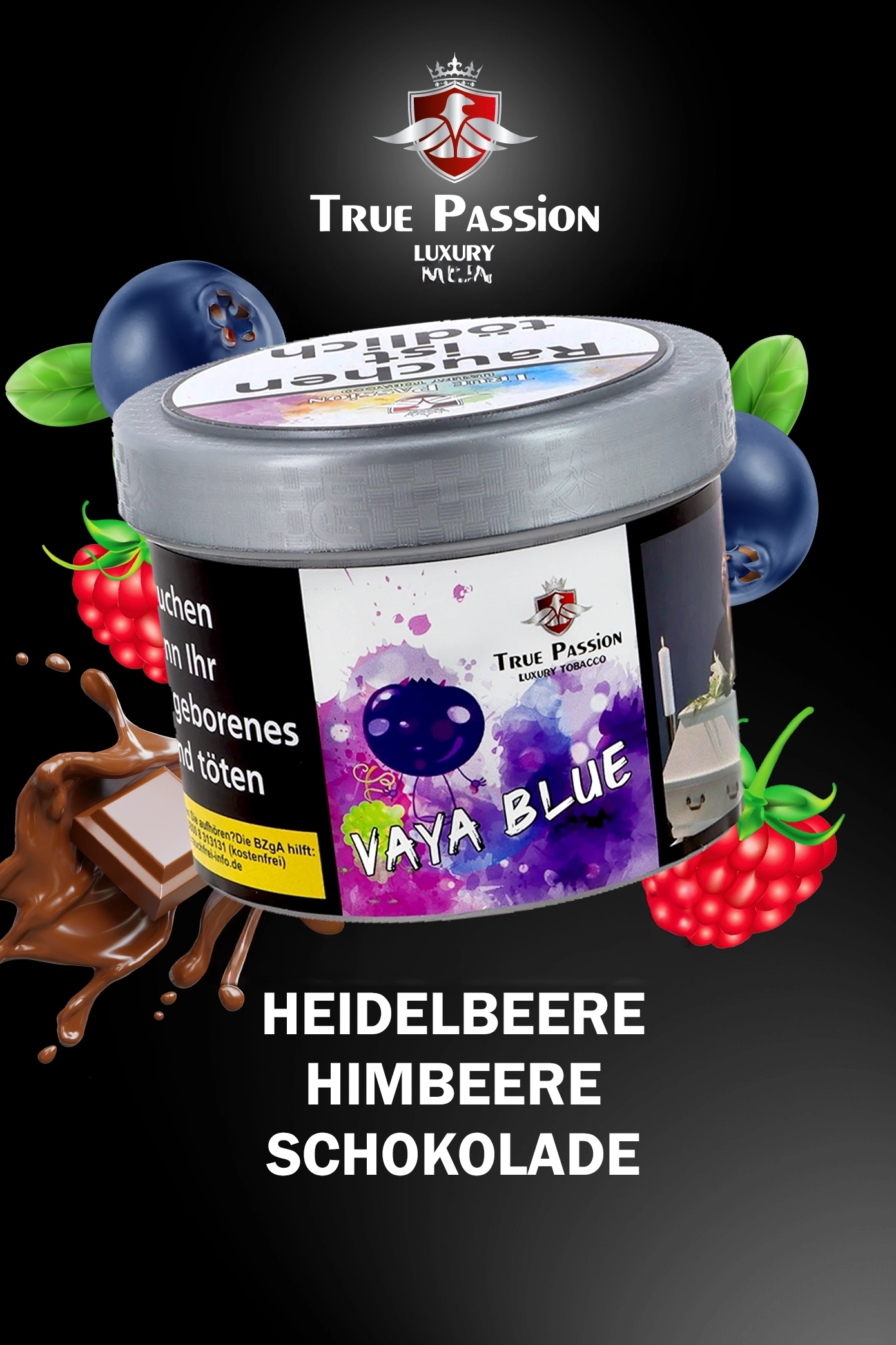True Passion Tabak Vaya Blue 200g