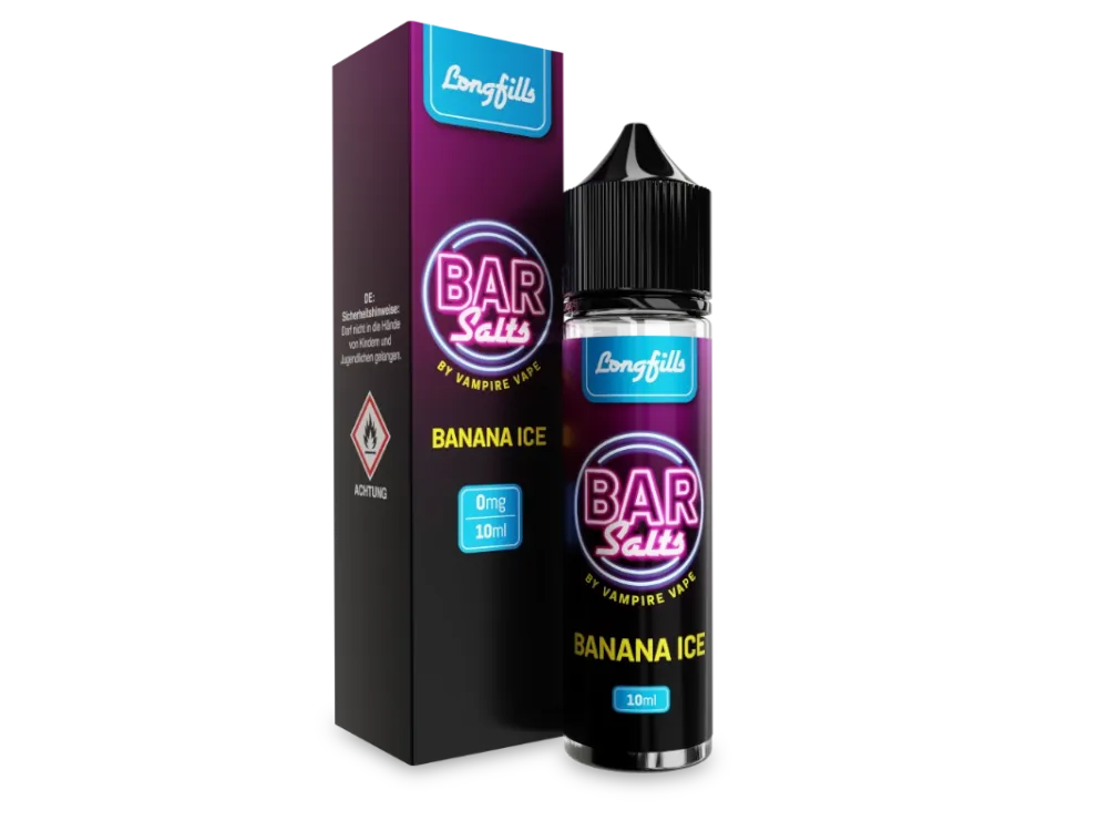 Bar Salts Aroma Banana Ice 10ml (Longfill)