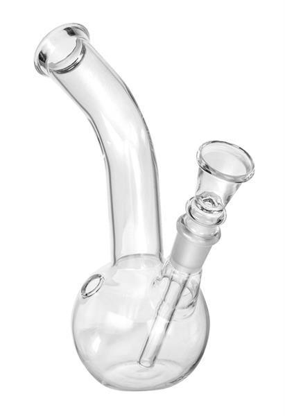 Glas Bong Bubble Bent Neck Mini 21cm
