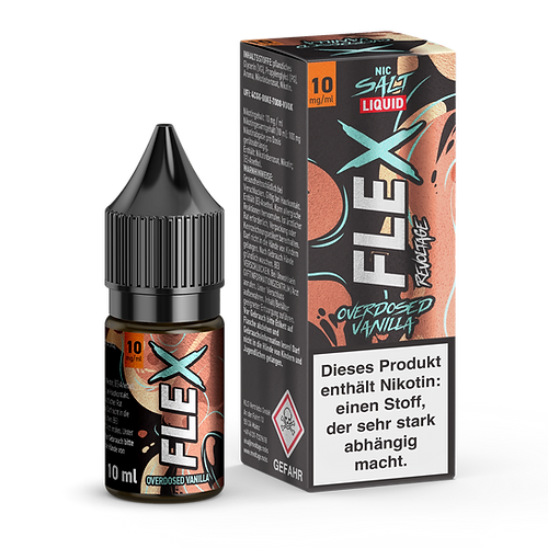Revoltage Nikotinsalz Liquid Flex Overdosed Vanilla 10mg/ml 10ml