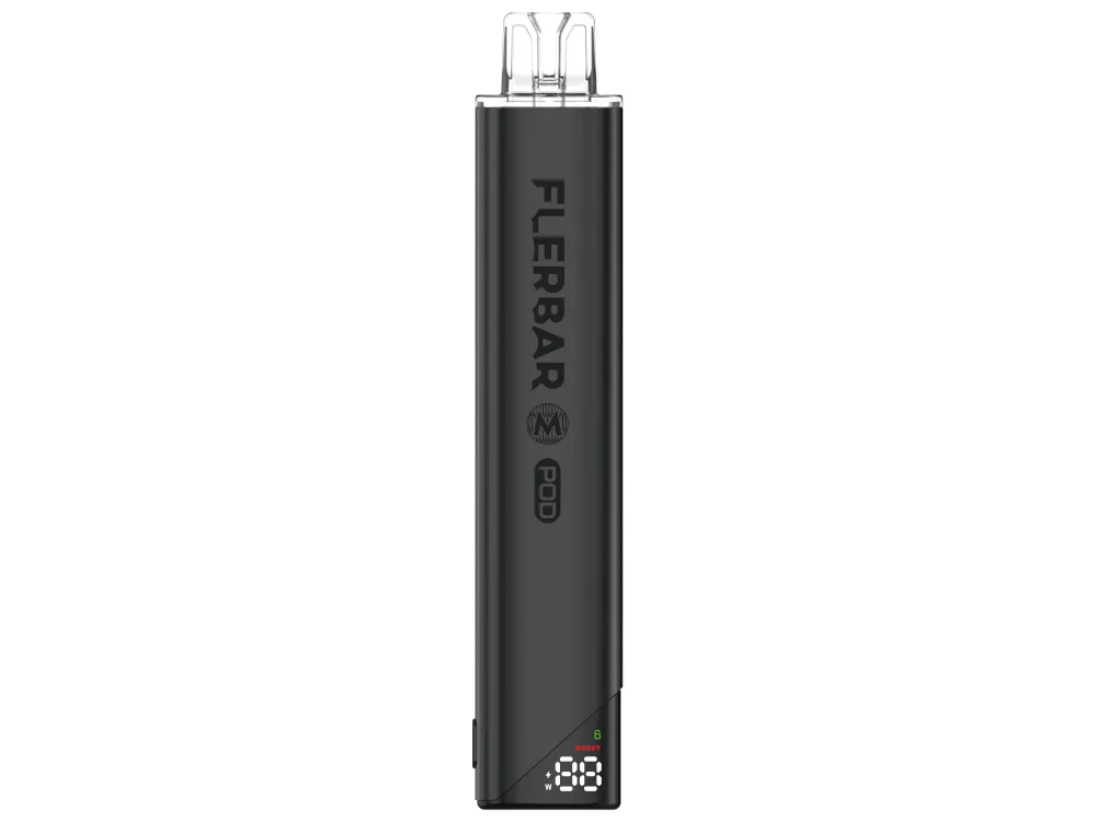 Flerbar Akku Pod Schwarz 650 mAh