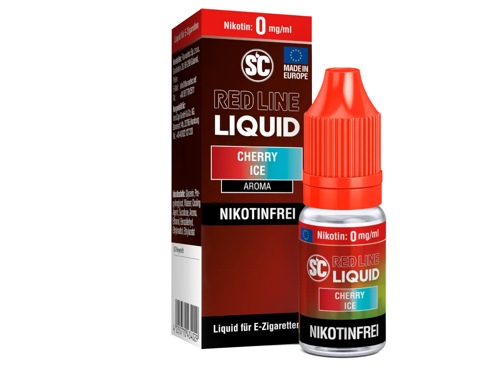 SC Nikotinsalz Liquid Red Line Cherry Ice 0mg/ml 10ml