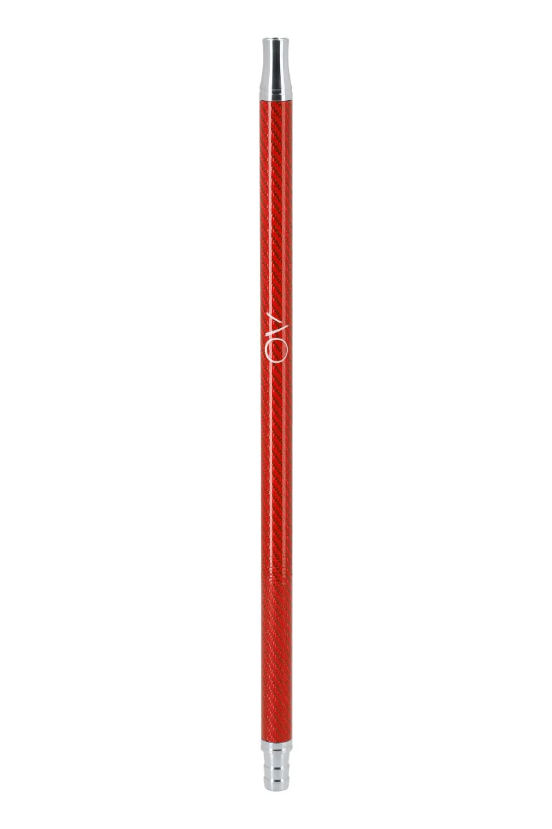 AO Carbon Mundstück Edelstahl Rot