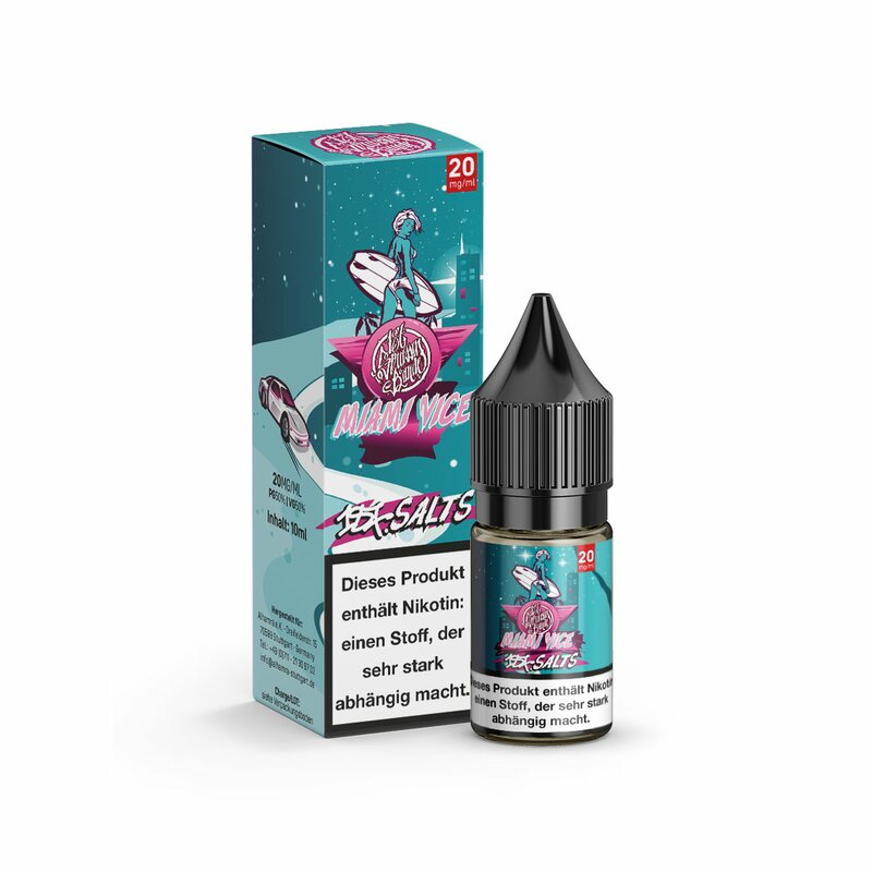 187 Salts Nikotinsalz Liquid Miami Vize 20mg/ml 10ml