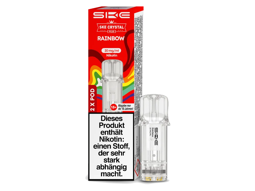 SKE Crystal Plus Pod Rainbow (2 Stück pro Packung)