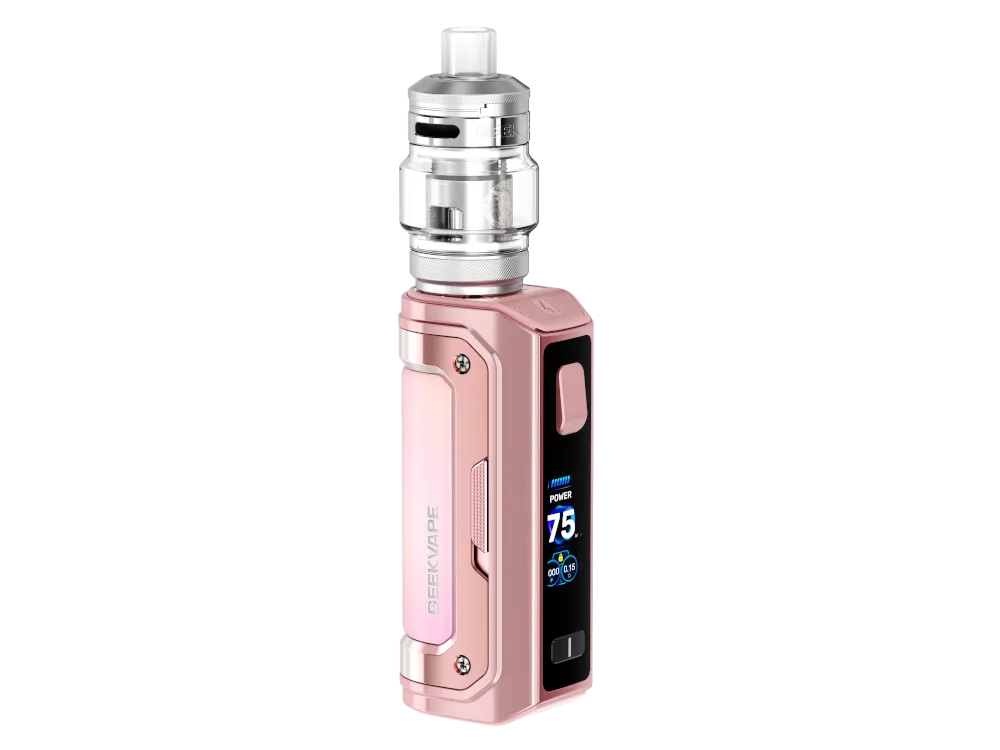 Geek Vape E-Zigarette Aegis Mini 5 mit Z Nano 3 Tank Sunset Rose