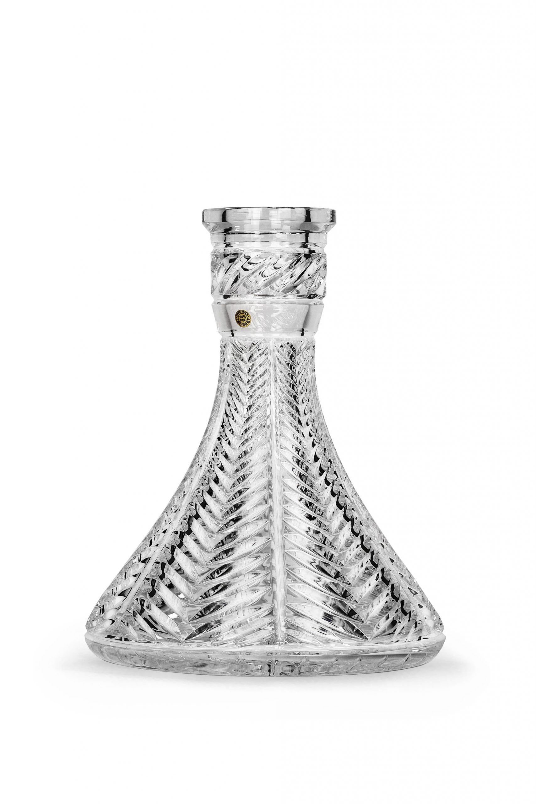 Ocean Hookah Steckbowl Tradi Cone Leaf Cut Clear