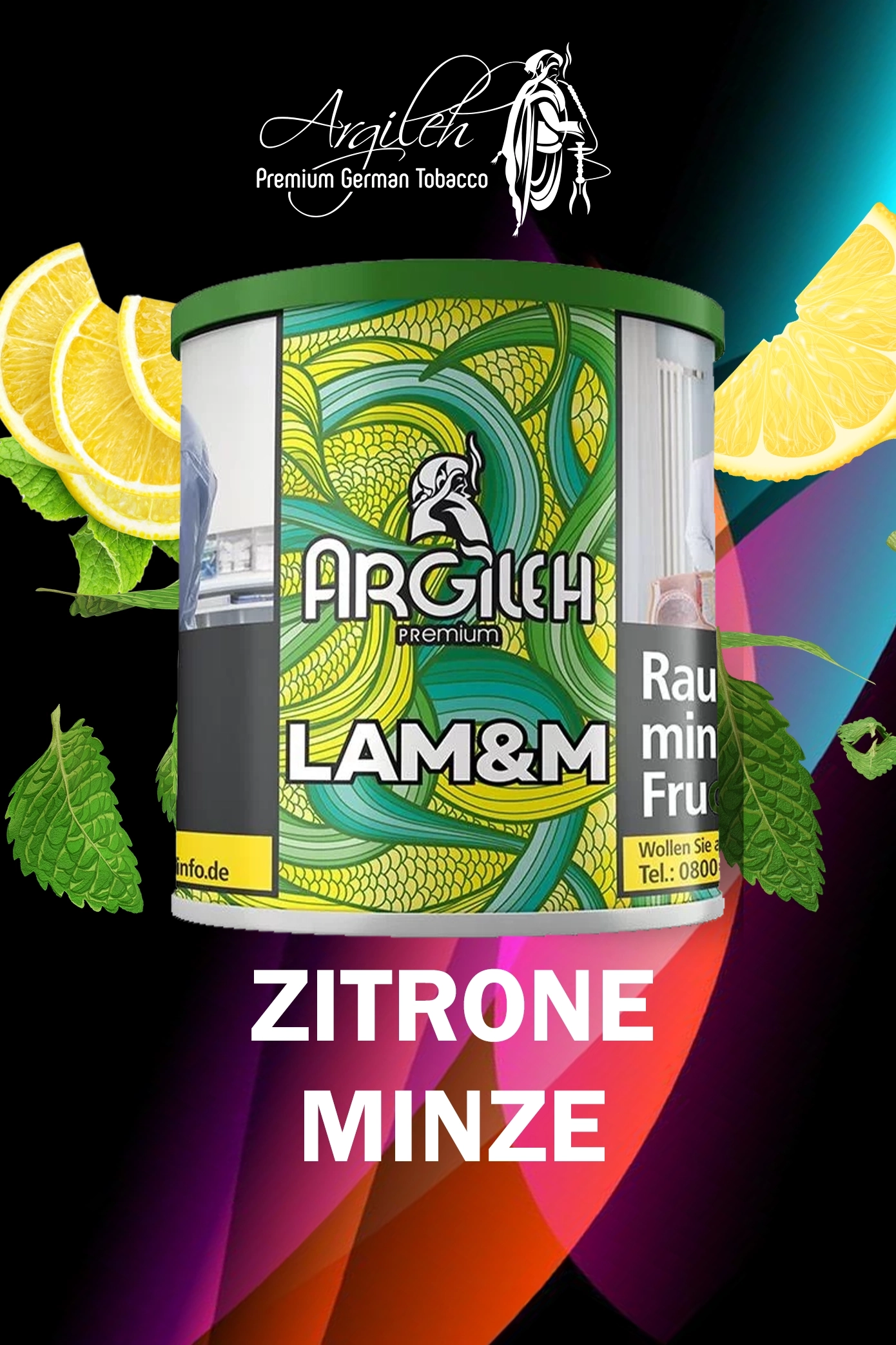 Argileh Tabak LAM&M 200g