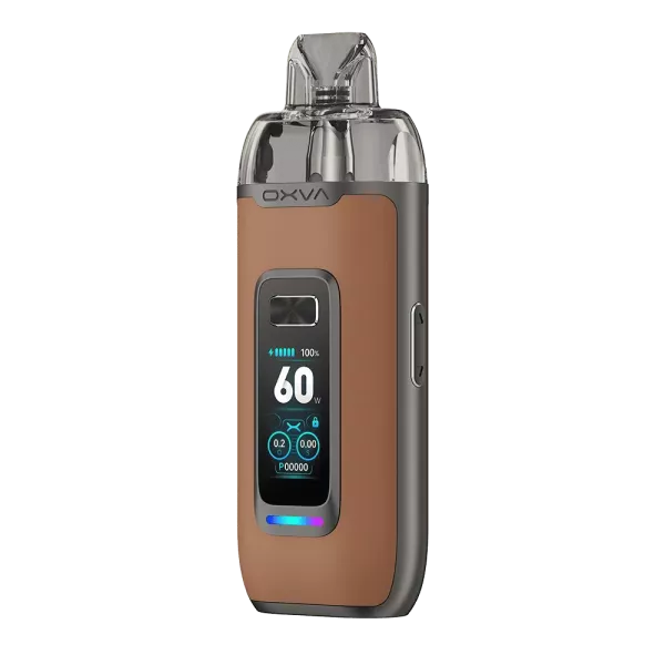 Oxva E-Zigarette Vprime Kit Brown Leather