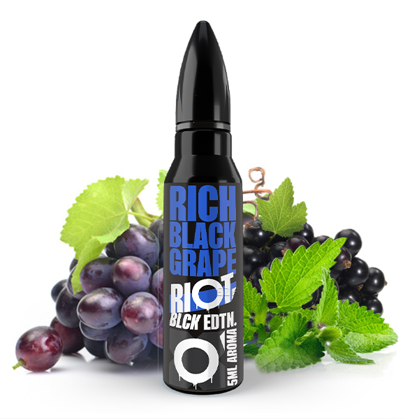 Riot Squad Aroma Black Edition Rich Black Grape 5ml (Longfill)