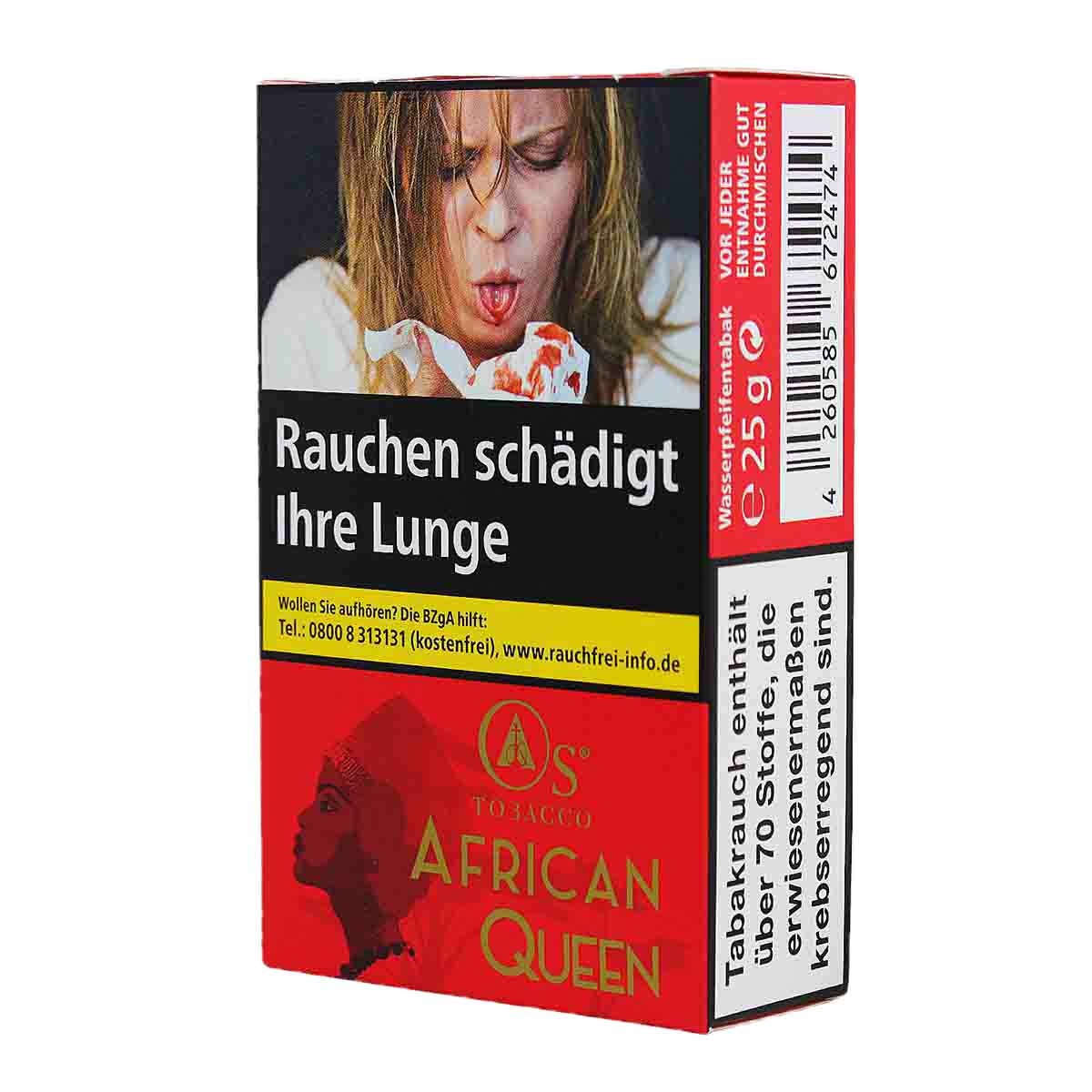 O`s Tobacco Tabak African Queen 25g