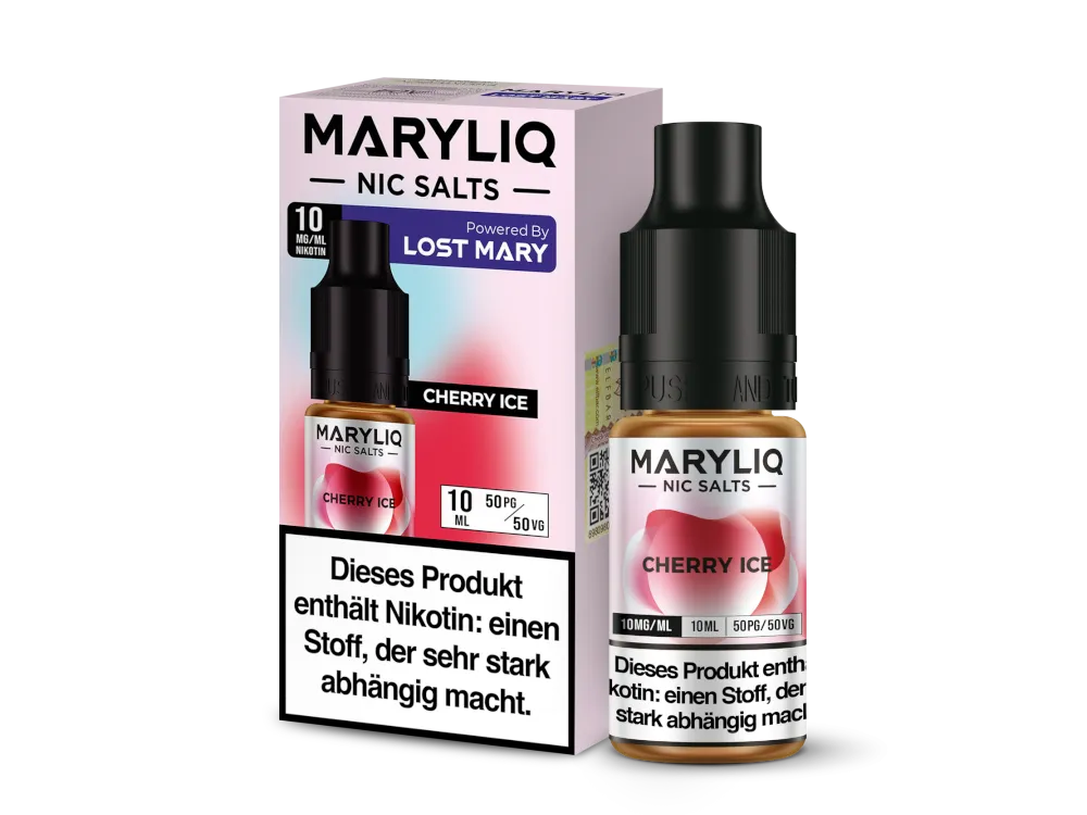 Maryliq Nikotinsalz Liquid Cherry Ice 10mg/ml 10ml