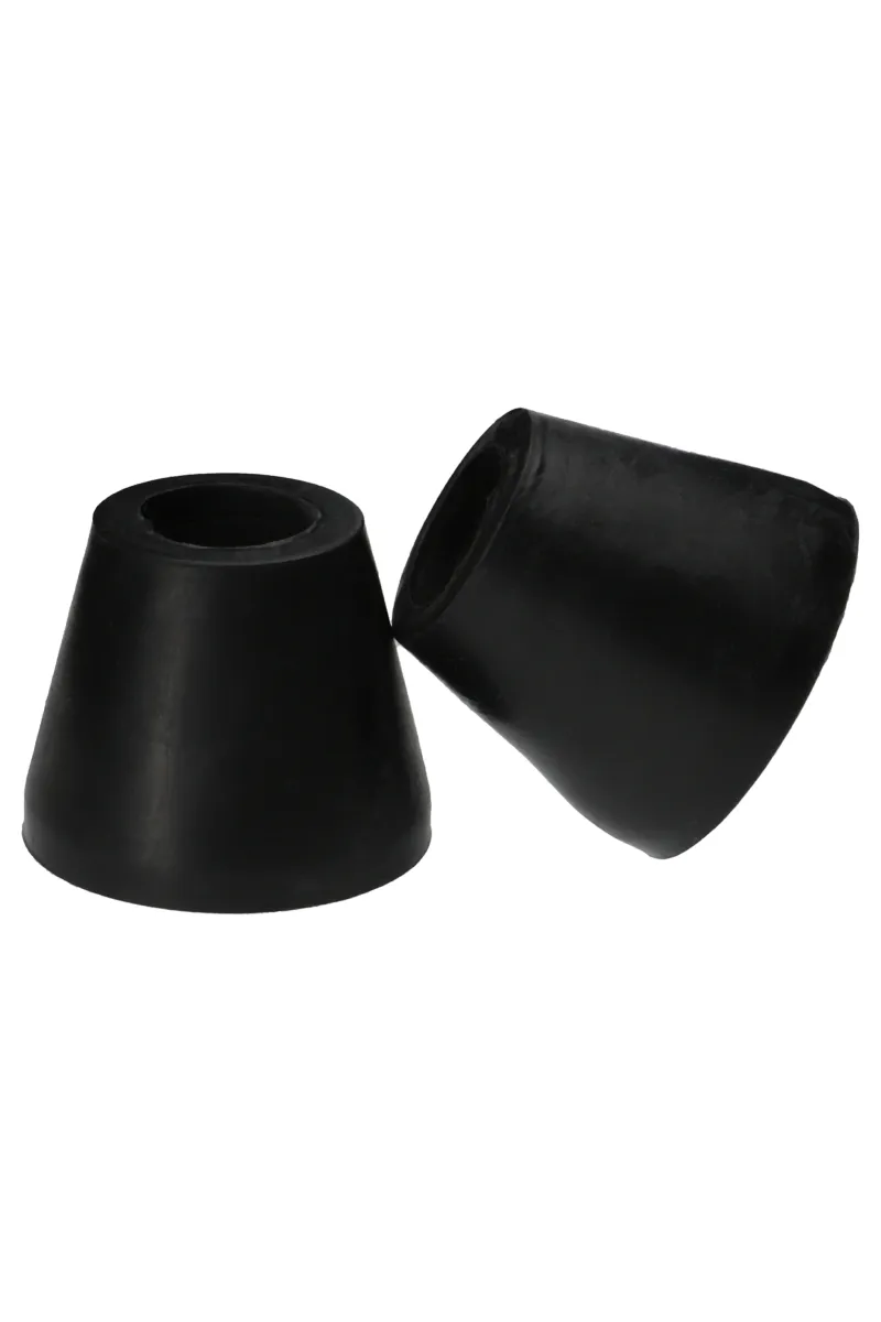 AO Kopfdichtung Silikon Glatt (2er Packung) Schwarz