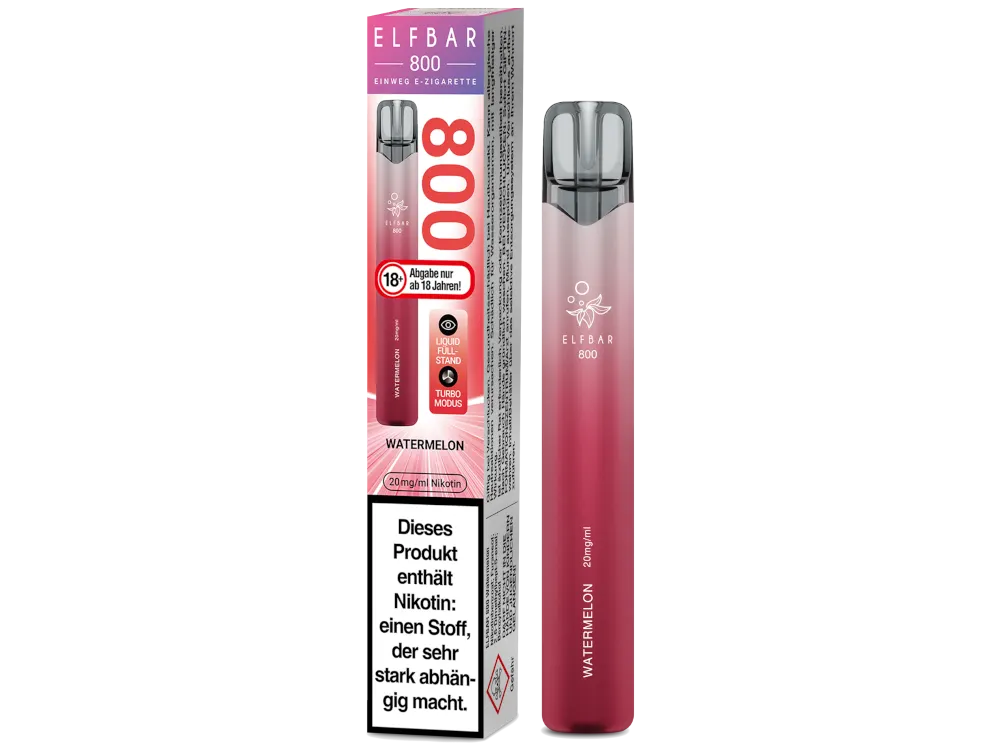 Elfbar Einweg E-Zigarette 800 Watermelon 20mg/ml